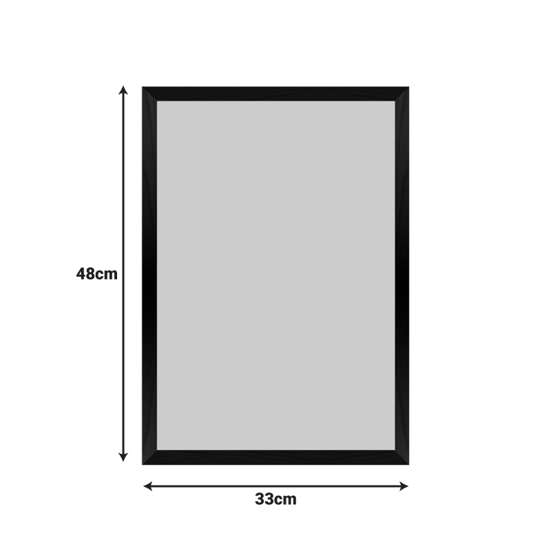 Wall art in frame Fanzia pakoworld triptyque with digital print 33x1.5x48cm