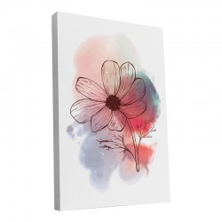 Πίνακας σε καμβά Nerve pakoworld τρίπτυχος με ψηφιακή εκτύπωση και πλαίσιο 50x2x70εκ