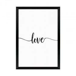 Πίνακας Elyrda pakoworld με ψηφιακή εκτύπωση και πλαίσιο 33x1.5x48εκ