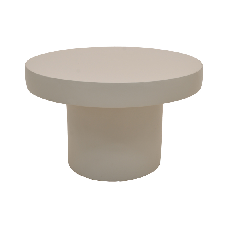 Coffee table Umbra pakoworld MGO light grey D64.5x43cm