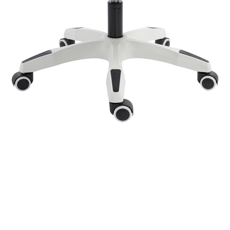 Καρέκλα γραφείου διευθυντή με υποπόδιο Meton pakoworld λευκό - mesh γκρι 48x60x118-128εκ