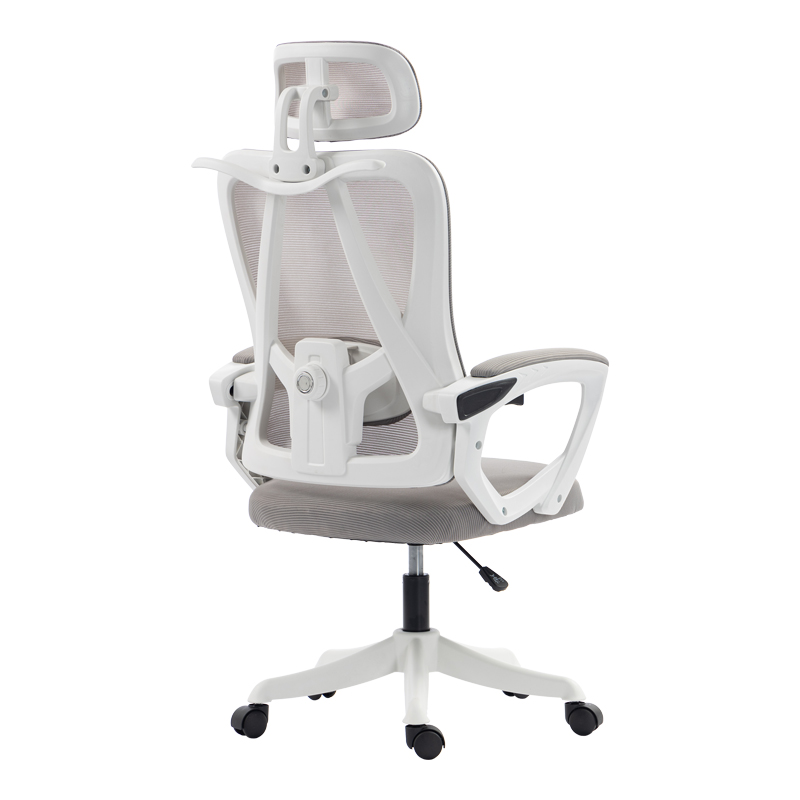 Exeter pakoworld director's office chair white - mesh gray 50x58x119-129cm
