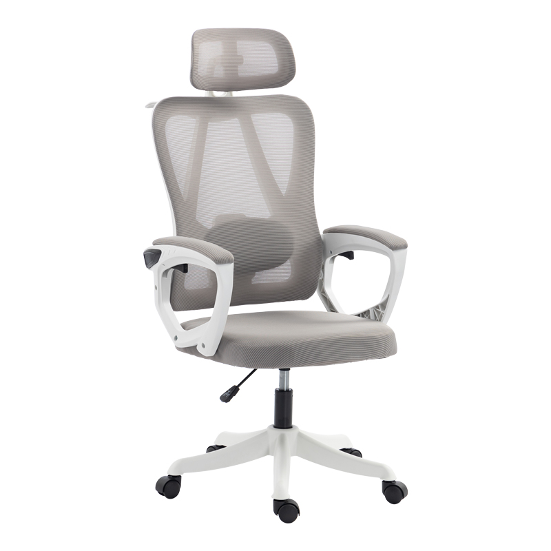 Exeter pakoworld director's office chair white - mesh gray 50x58x119-129cm