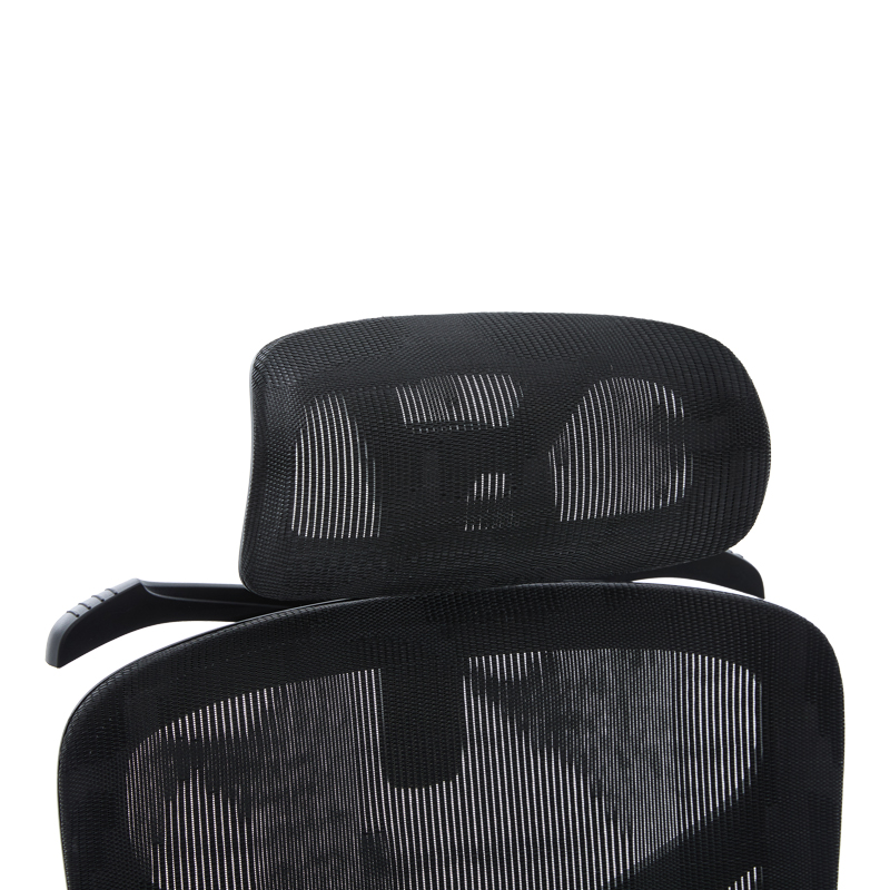 Καρέκλα γραφείου διευθυντη Vigo pakoworld mesh χρώμα μαύρο 52x70x118-124εκ