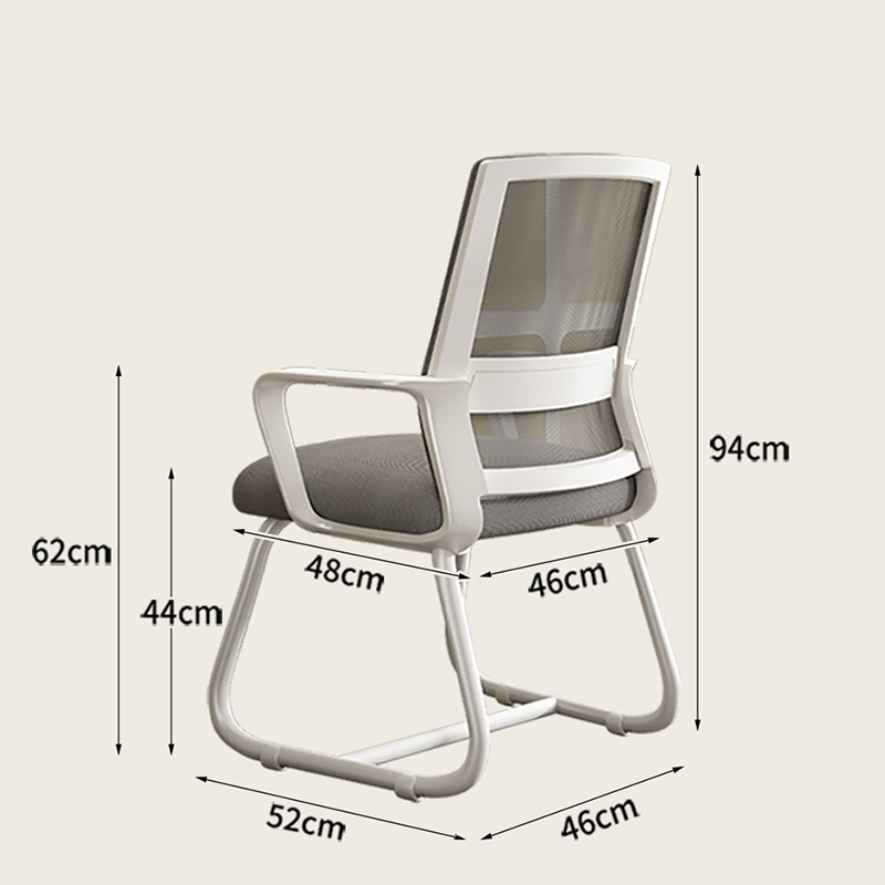 Palma pakoworld mesh black visitor chair 46x52x94cm