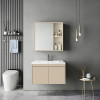 Sinkea pakoworld cappuccinocountertop with sink and mirror