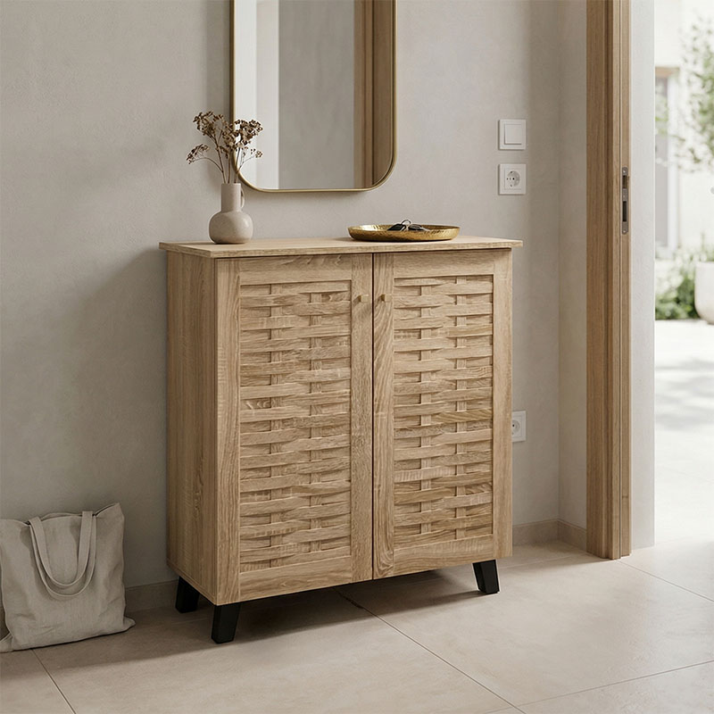 Shoe cabinet Mantam 12 pairs sonoma 78x34x87cm