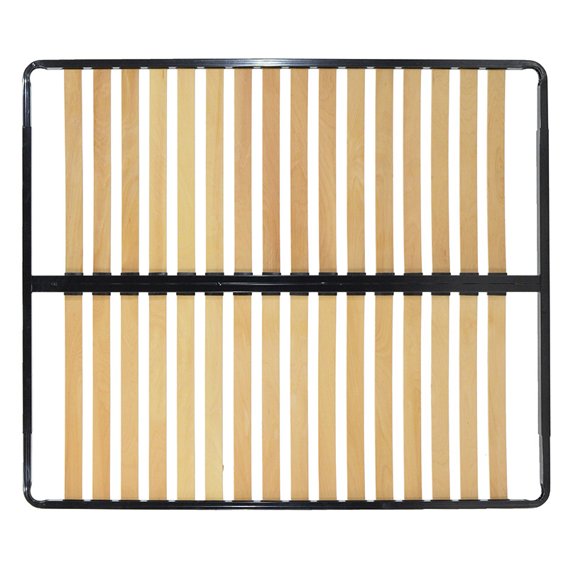 Mattress base with orthopedic slats 142x185x5cm