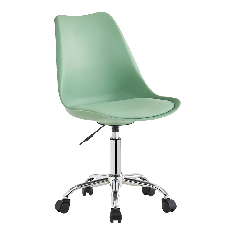 Καρέκλα γραφείου Gaston II μέντα pp-pu 48x57x77-90εκ