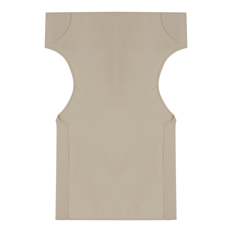 Διάτρητο πανί Nexus επαγγελματικό για πολυθρόνα σκηνοθέτη γκρι-μπεζ 45/57x1x78.5εκ