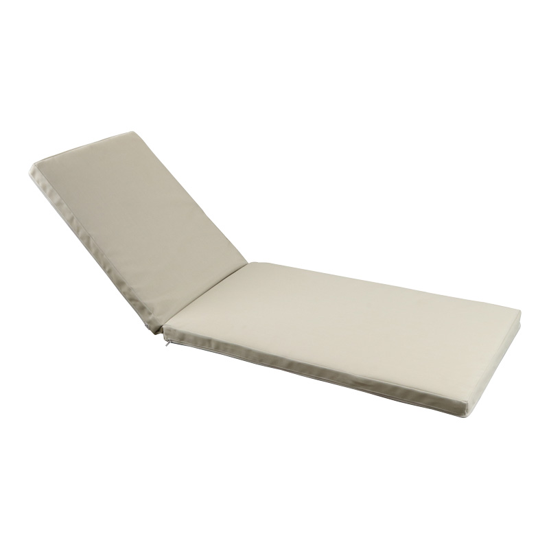 Μαξιλάρι Vertian textilene σε μπεζ απόχρωση 58x194x7εκ