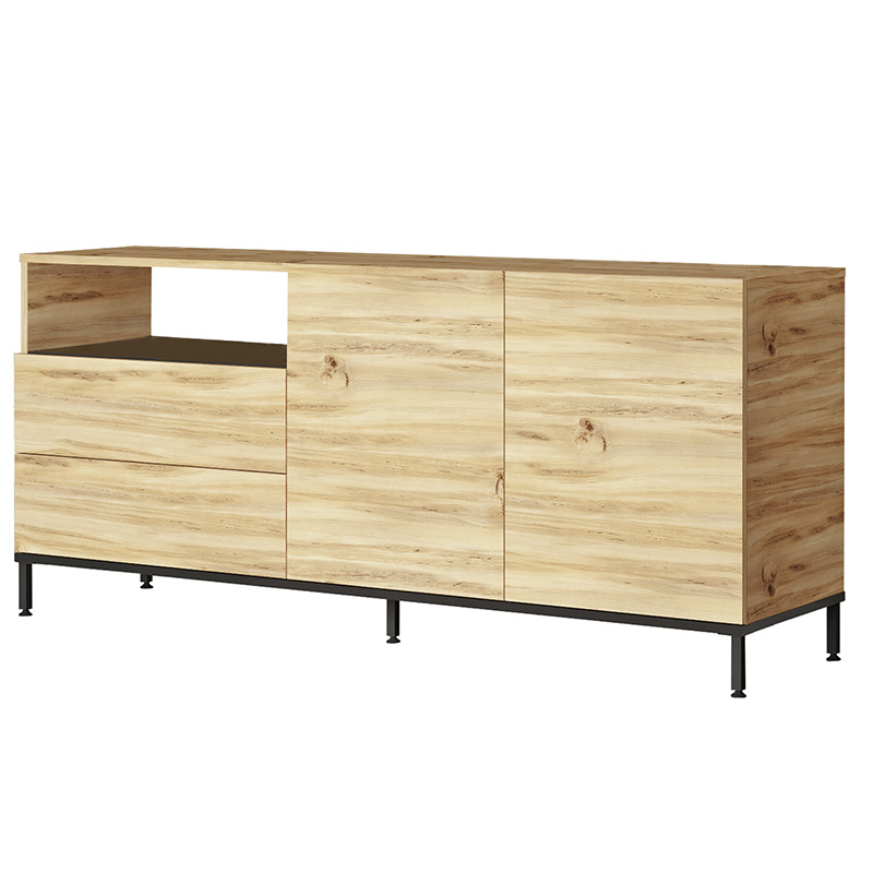 ΜΠΟΥΦΕΣ EVALUATE SONOMA-WENGE 170X46.5X75.5ΕΚ 176-000124 176-000124