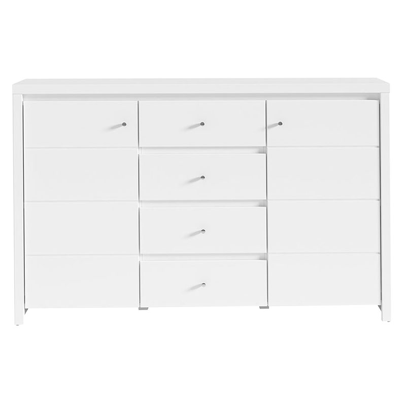 ΜΠΟΥΦΕΣ FANSI ΛΕΥΚΟ 143.5X40.5X92ΕΚ 195-000015