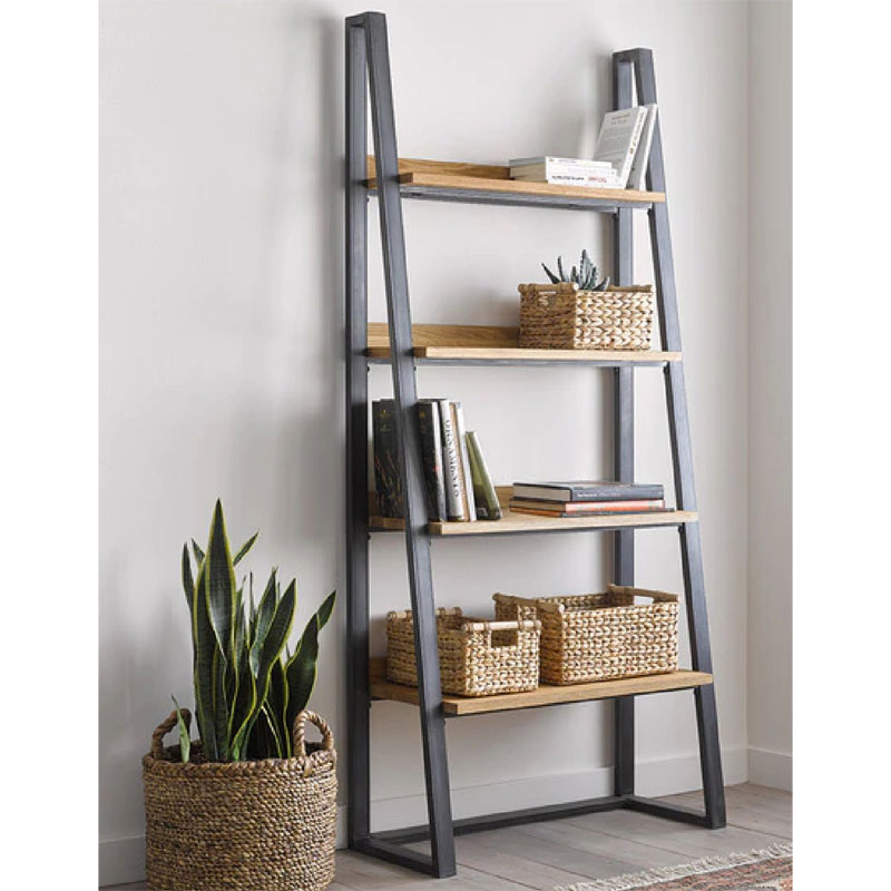 ΒΙΒΛΙΟΘΗΚΗ RYDER ΚΑΡΥΔΙ-ΜΑΥΡΟ 75X36X185ΕΚ 197-000064 197-000064