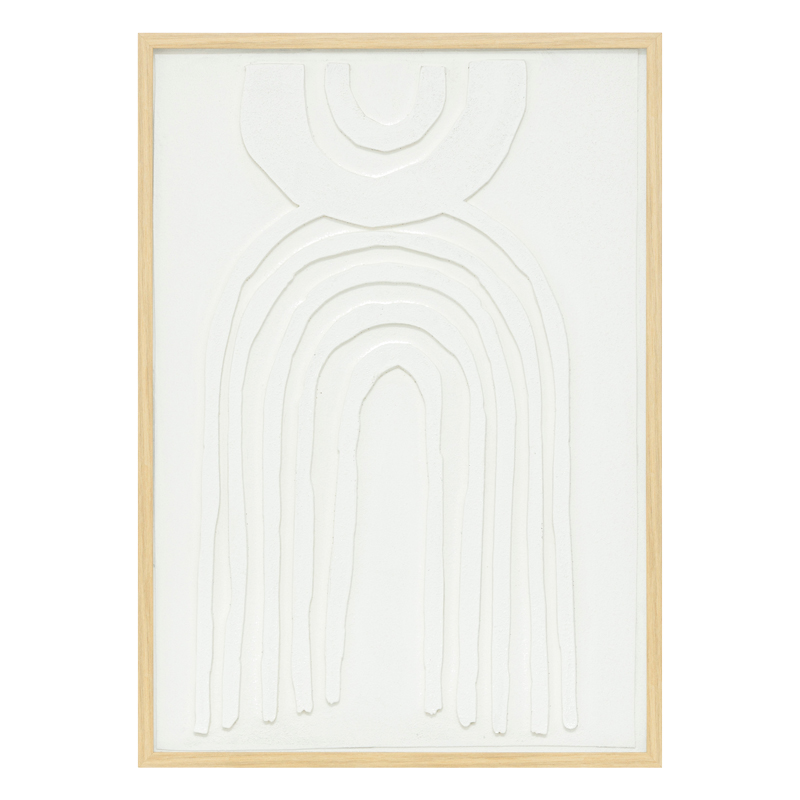 Wall art canvas Bobby pakoworld mdf 50x2.6x70cm
