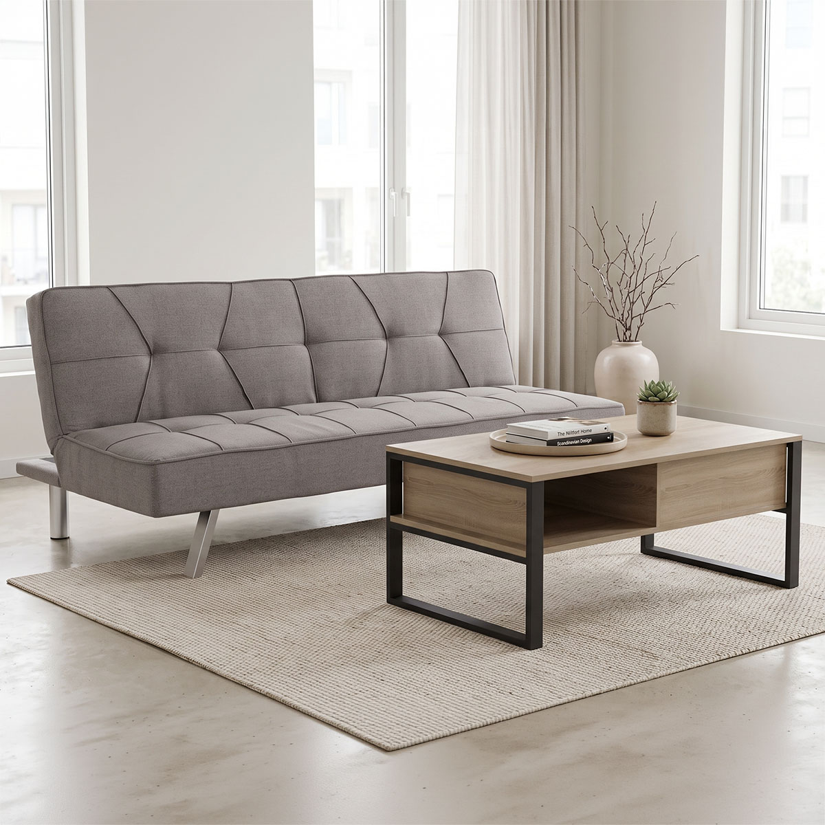 Student living room Furniture Set Glide Pakoworld 2Piece Set