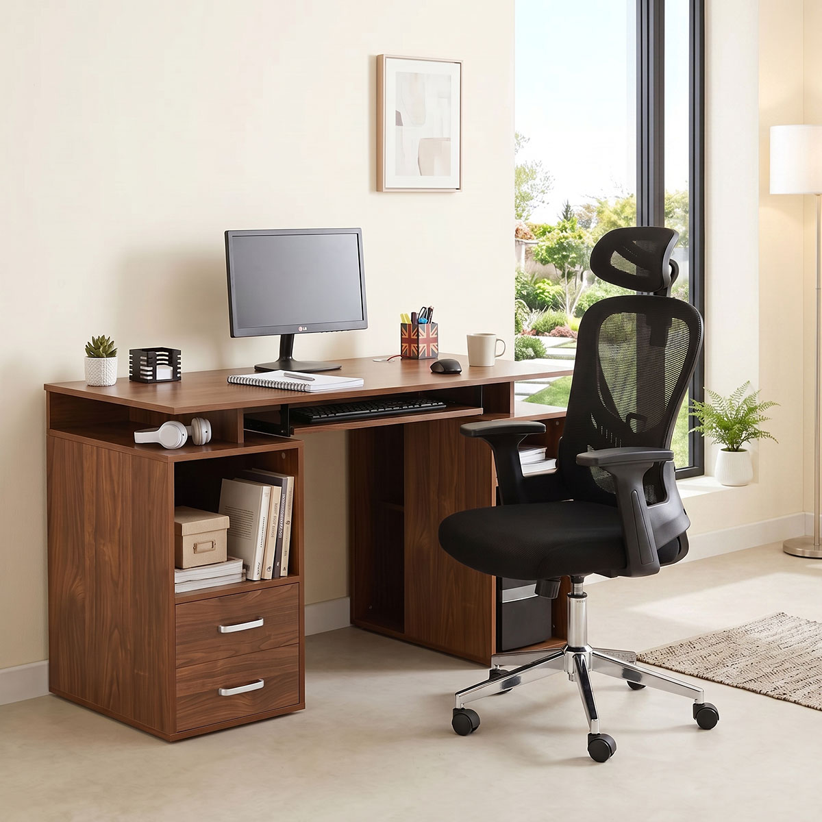 Student office furniture package Dili pakoworld set 2pcs