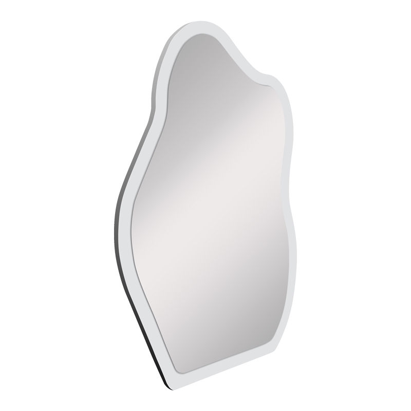 mirror Evanthia pakoworld white MDF 36x1.2x56cm