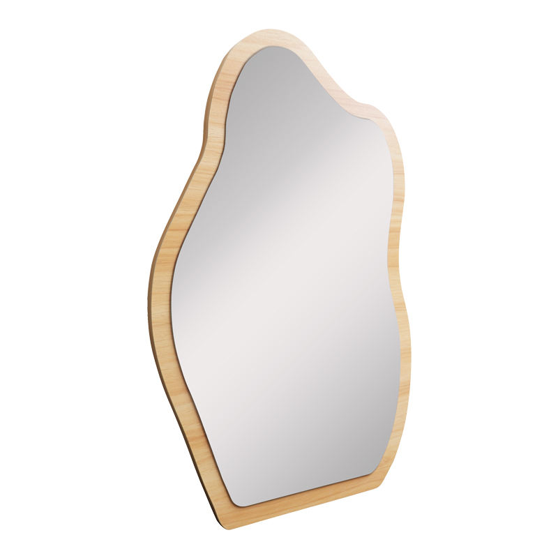 mirror Evanthia pakoworld MDF nature finish 36x1.2x56cm