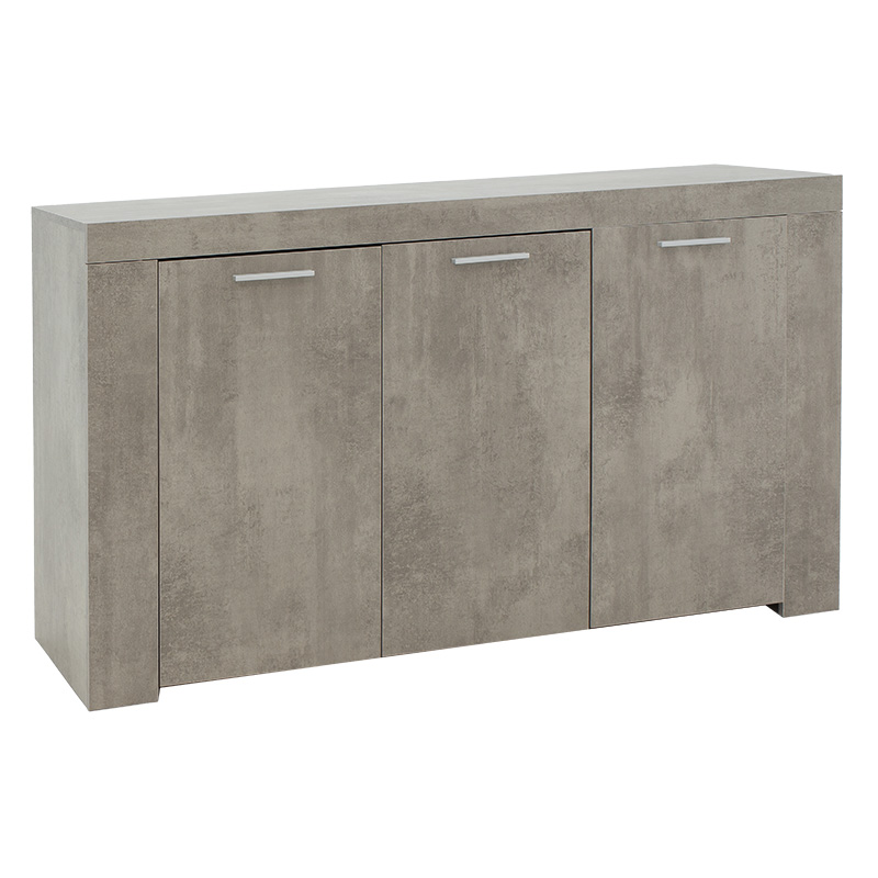 ΜΠΟΥΦΕΣ JOANNA ΓΚΡΙ ANTIQUE 144X42X80ΕΚ 235-000014