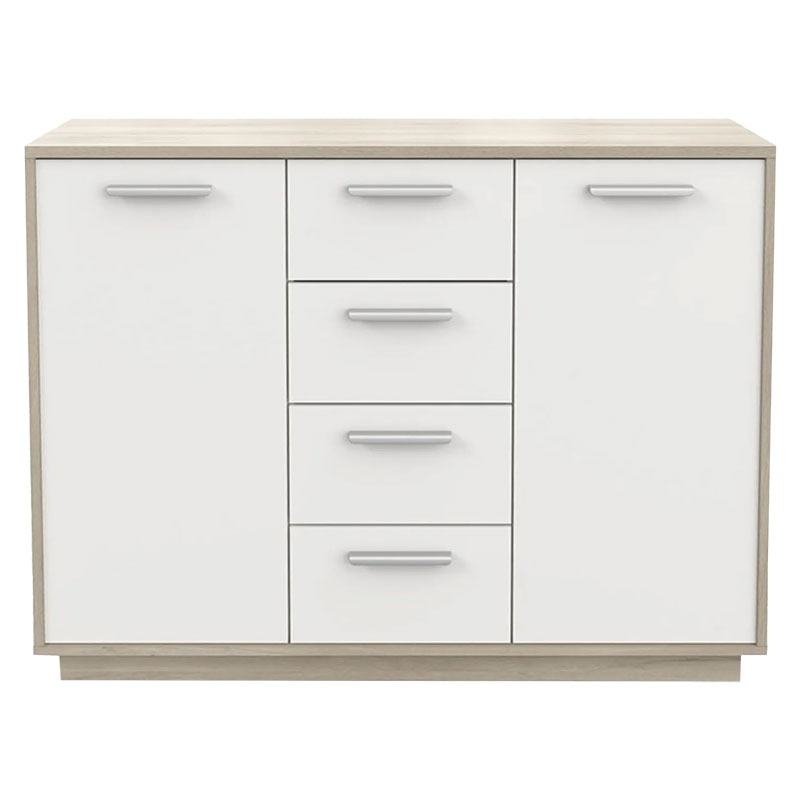ΜΠΟΥΦΕΣ SAVITA ΦΥΣΙΚΟ-ΛΕΥΚΟ 113X36X84ΕΚ 244-000002