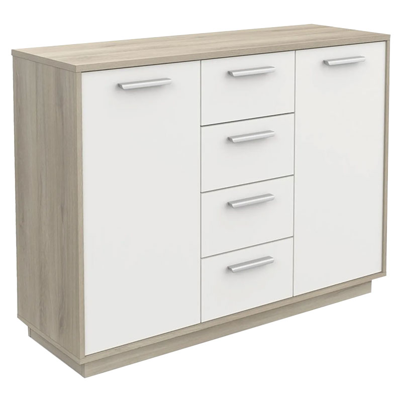 ΜΠΟΥΦΕΣ SAVITA ΦΥΣΙΚΟ-ΛΕΥΚΟ 113X36X84ΕΚ 244-000002
