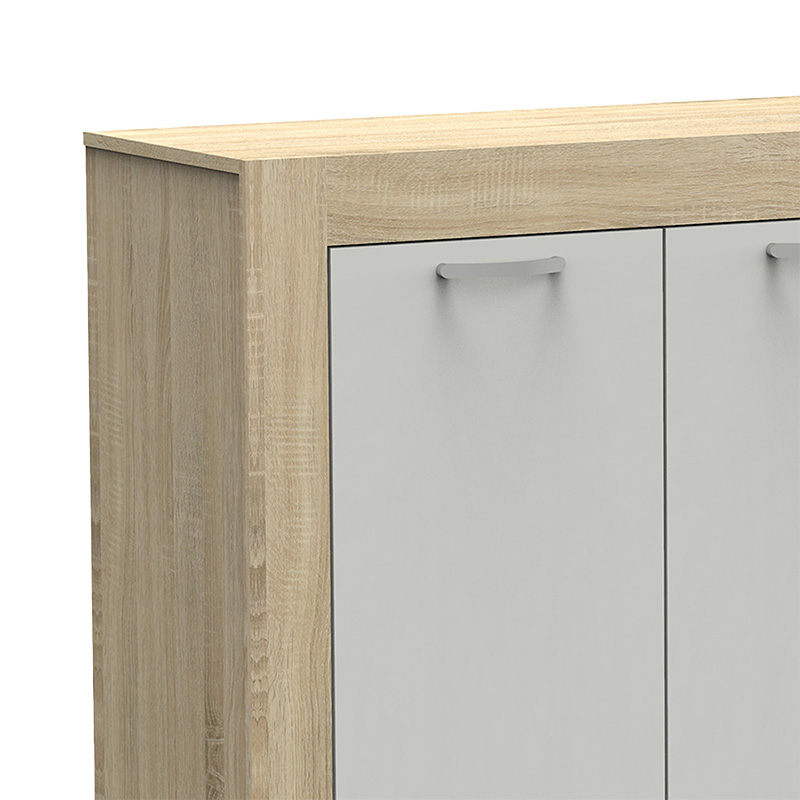 ΜΠΟΥΦΕΣ HAVEN SONOMA-ΛΕΥΚΟ 180X40X80ΕΚ 248-000006