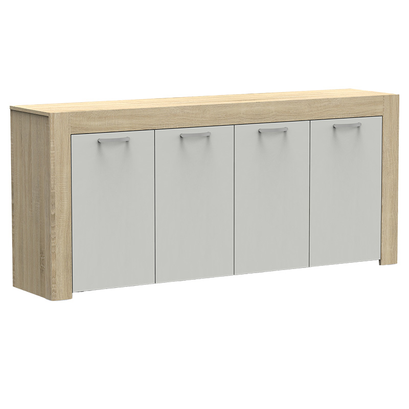 ΜΠΟΥΦΕΣ HAVEN SONOMA-ΛΕΥΚΟ 180X40X80ΕΚ 248-000006