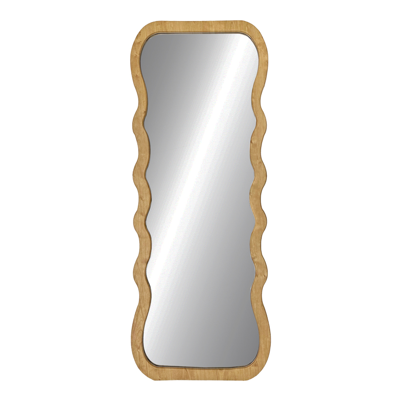 Zerbon pakoworld mdf mirror in natural color 60x1.5x155cm