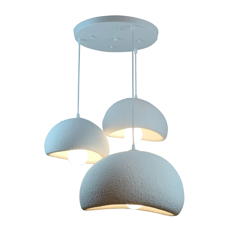 Bertow metal-ps ceiling light in white shade D40x100cm