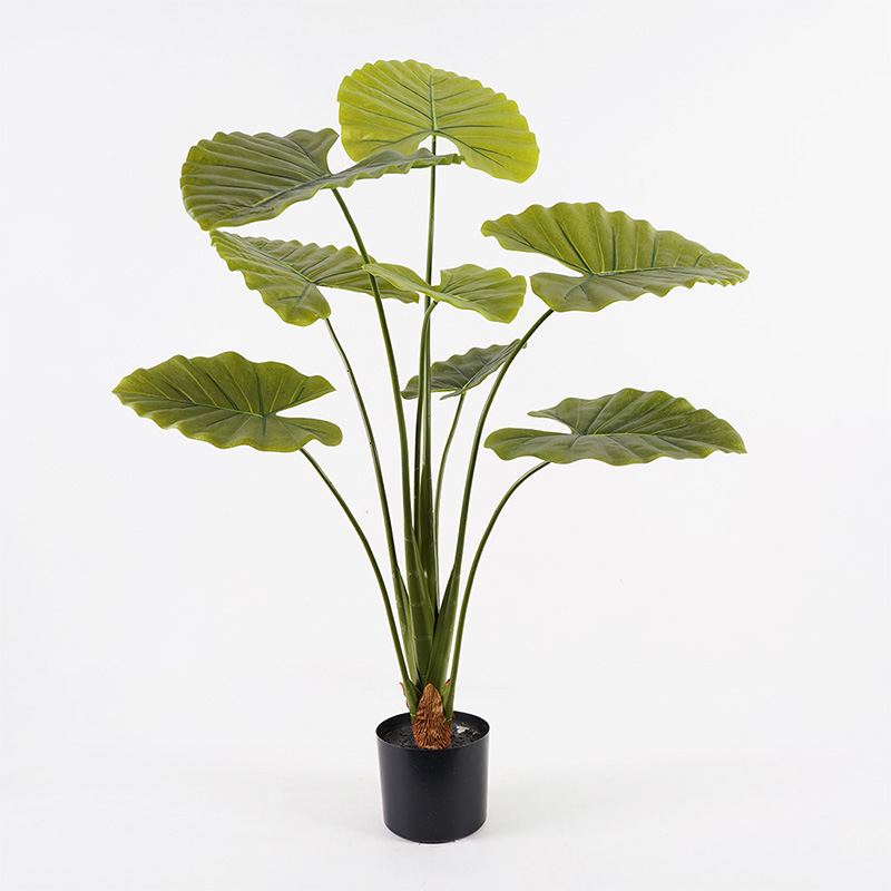 Decorative plant in a pot Alocasia Inart green D90x120cm